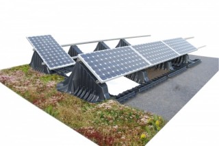Солнечные панели спасутся от перегрева озеленением крыш