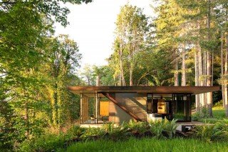 В лесной тиши: дом на Пьюджет-Саунд