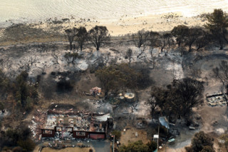 На Тасмании локализованы многочисленные лесные пожары