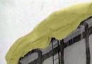 На горнолыжном курорте Arizona Snowbowl снег желтого цвета