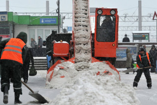 Московский снегопад, возможно, принесет половину месячной нормы осадков