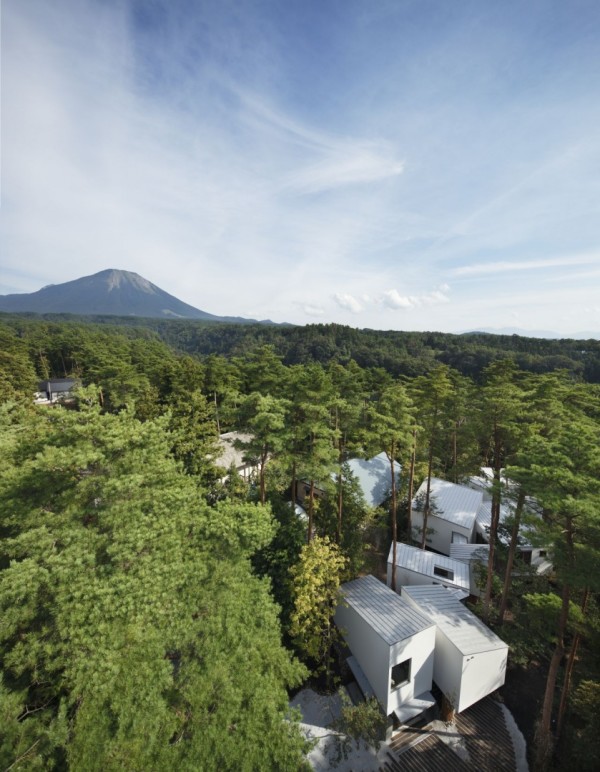 Гостевой дом в японском лесу