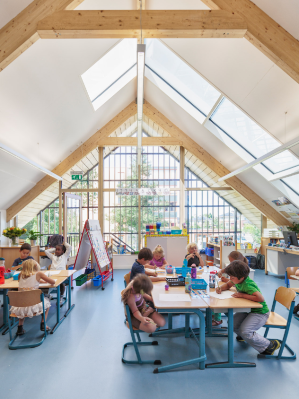 Экологичный детский сад в Голландии