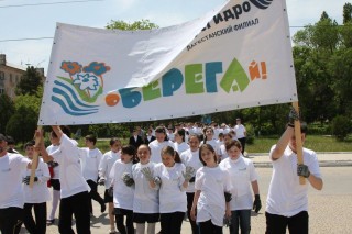 На Воткинской ГЭС провели экологическую акцию «оБЕРЕГАй»