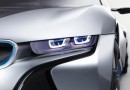 Гибридный суперкар BMW i8 получит лазерные фары