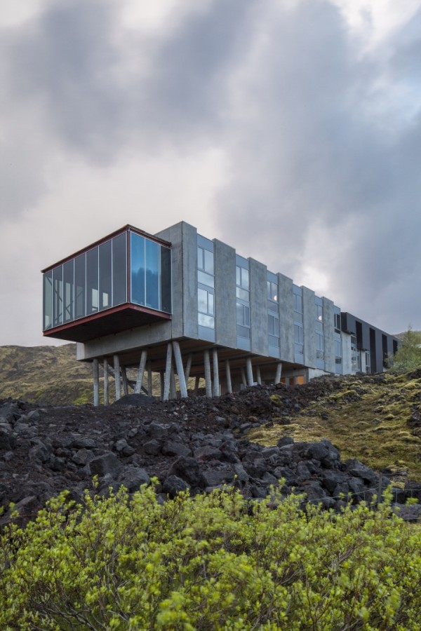 Экологичная гостиница в Исландии