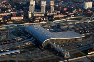 Первым в России объектом транспортной инфраструктуры, удостоившимся экологического сертификата BREEAM, стал сочинский вокзал «Олимпийский парк»