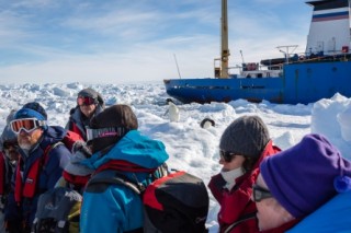 Исследовательское судно «Академик Шокальский» самостоятельно выбралось из антарктических льдов