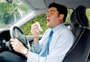 Чихание, боли в спине и храп — наиболее опасные проблемы для здоровья за рулем