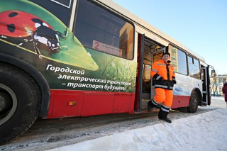 В Челябинске на маршрут вышел троллейбус с возможностью автономного хода