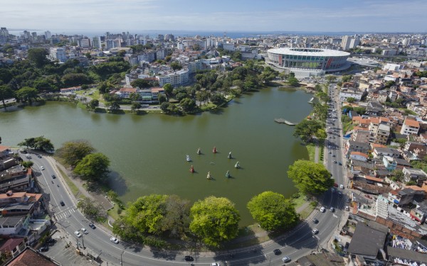LEED-сертифицированная футбольная арена в Бразилии