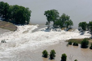 Последствия разлива реки Миссисипи