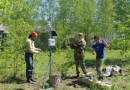 В заповеднике «Комсомольский» установили метеостанцию на солнечной батарее