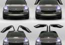 На электрическом кроссовере Tesla Model X оставят оригинальные задние двери