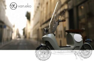 Компания Van.eko представила электроскутер из биопластика