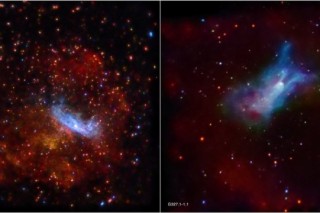 В обсерватории Чандра сфотографировали гибель сверхмассивной звезды