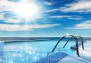 Подогрев воды в открытом бассейне с помощью солнечных коллекторов