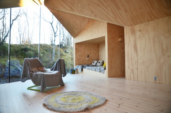 Деревянный коттедж в норвежской провинции