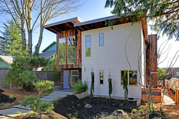 Энергоэффективный дом в пригороде Сиэтла
